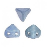 Les perles par Puca® Super-kheops Perlen Opaque Blue Ceramic Look 03000/14464